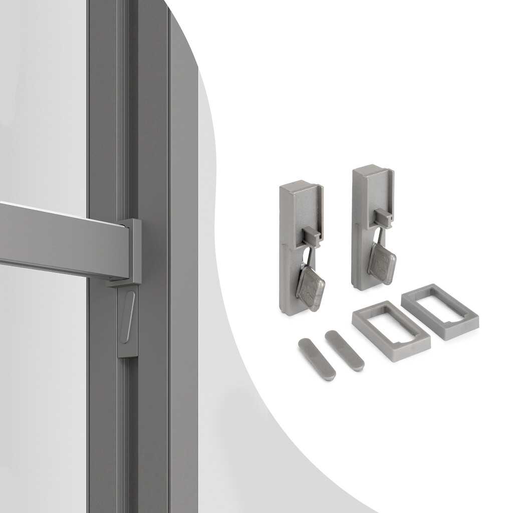 Zero support kit for Luxe hanging rail | Identi
